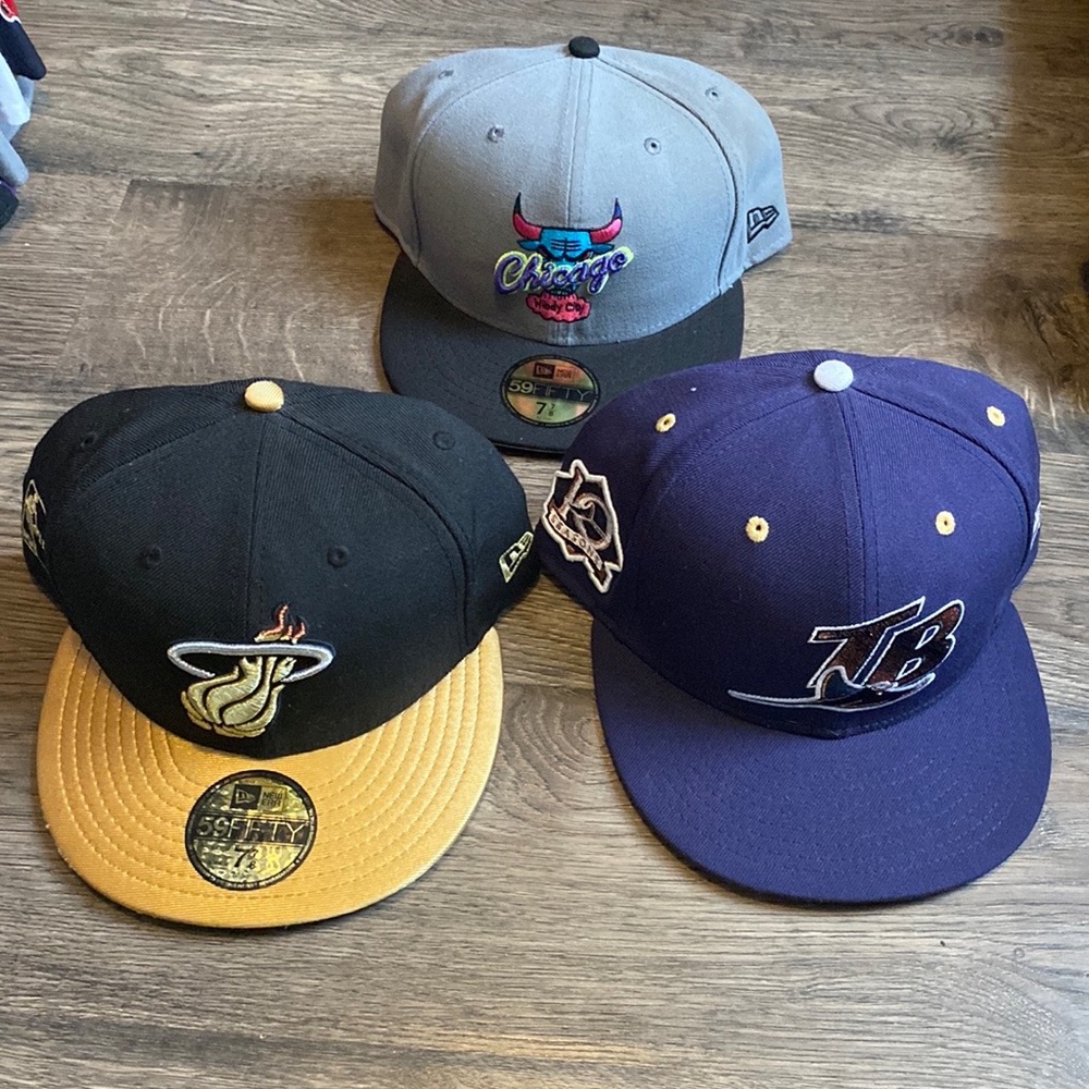 Fitted new era hat size 7 7/8